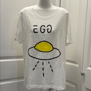 Gucci UFO Graphic T-Shirt | White | Size S | Made in Italy 💯 AUTHENTIC